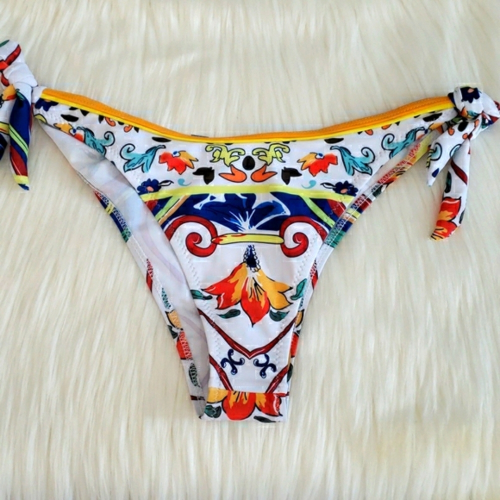 New Push Up Top Bikini Set Swimsuit - Picture 4 of 8